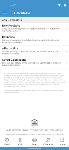 Screenshot of Community Lending