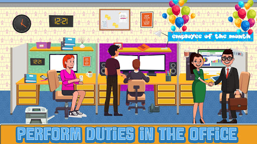 My Office Pretend Lifestyle: Play Town Busy Life androidhappy screenshots 1