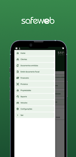 SafeAgro App Screen 2