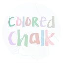 Colored Chalk - Icon Pack