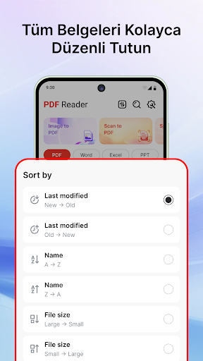 PDF Okuyucu ve Görüntüleyici ekran görüntüsü