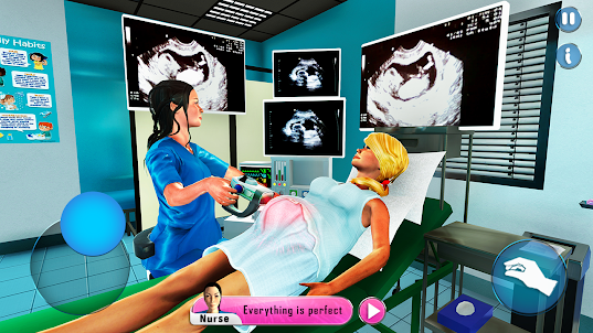孕 媽媽 嬰兒 關心 模擬器 懷孕 遊戲