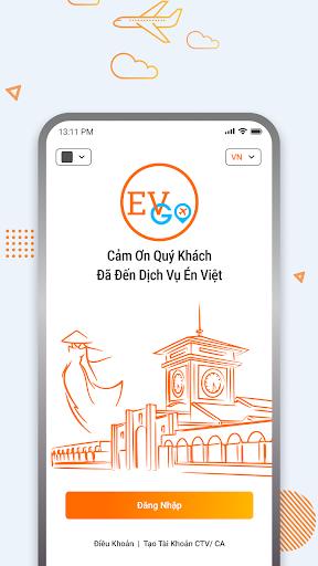Android application EVGo screenshort