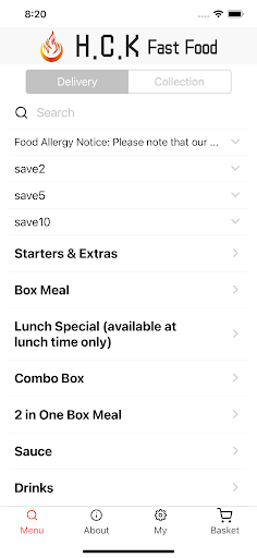 Android application HCK Burton screenshort