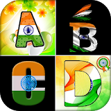 Indian Flag Letter Wallpaper : Variety of Letter icon