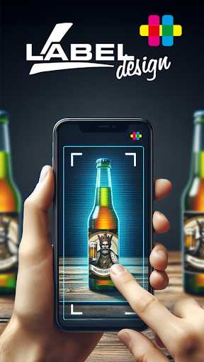 Android application Live Label screenshort