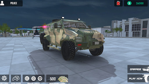 Police Car Armored Cop Car Sim Screen 3