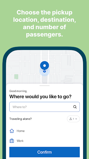 Android application Shuttle Connection screenshort