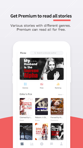 Android application Lovenovel-LGBTQ+&Romance Story screenshort