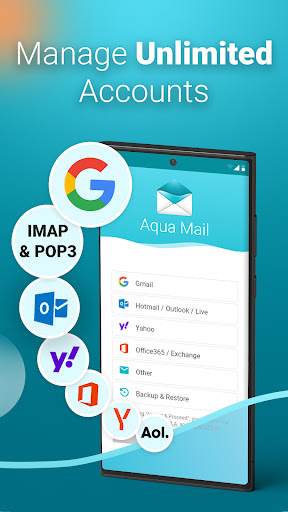 Screenshot of Email Aqua Mail - Fast, Secure