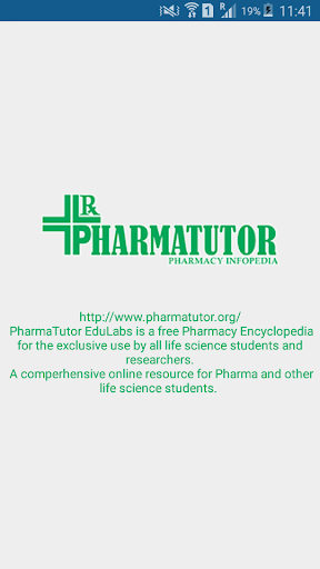 Android application PharmaTutor screenshort