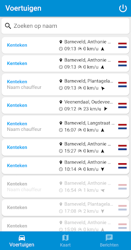 Android application Tracking App screenshort