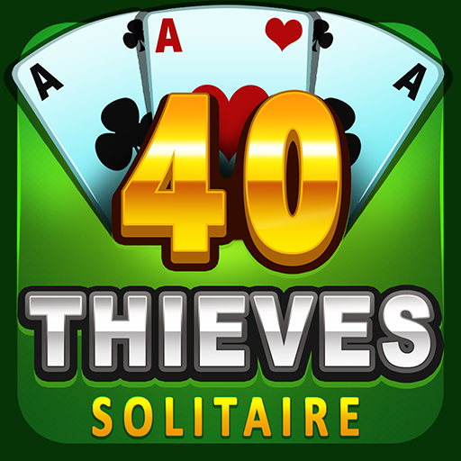 Forty Thieves Solitaire Game logo