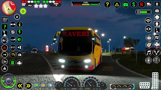Euro City Bus Driving Games 3D