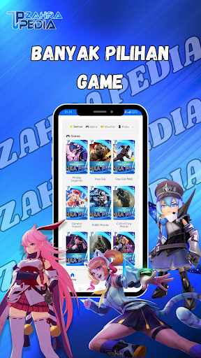 Zahra Pedia - TopUp Game Murah Screen 2