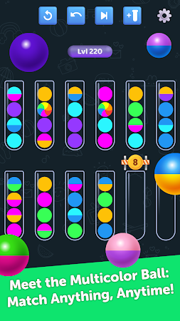 Game screenshot Ball Sort Bicolor apk download