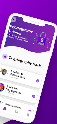 Blockchain | Cryptography Pro Screen 3