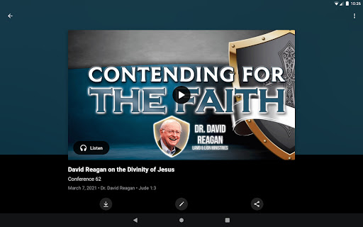 Screenshot of Lamb & Lion Ministries