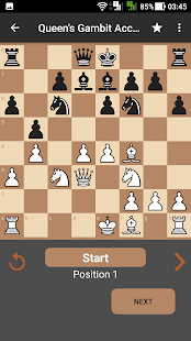 Screenshot dell'allenatore di scacchi Pro