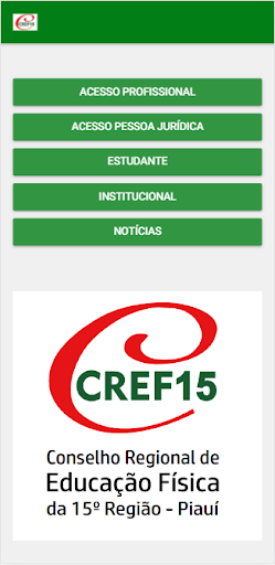Android application CREF15 screenshort