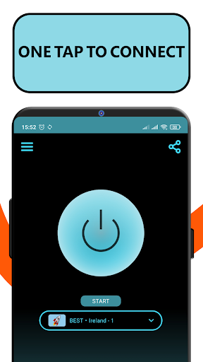 Android application Shine VPN screenshort