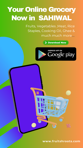 Android application fruitshroots screenshort