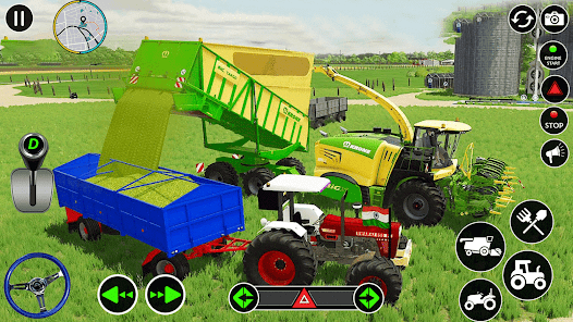 Captura de Pantalla 8 agrícola tractor 3d conductor android