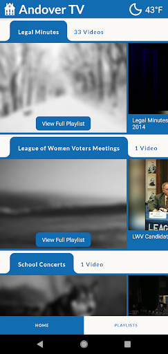 Andover TV Screen 3