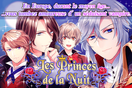 Code Triche Les Princes de la Nuit : Otome games français APK MOD 3