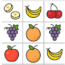 ダウンロード Fruits Match, Memory Game, Image Matching をインストールする 最新 APK ダウンローダ