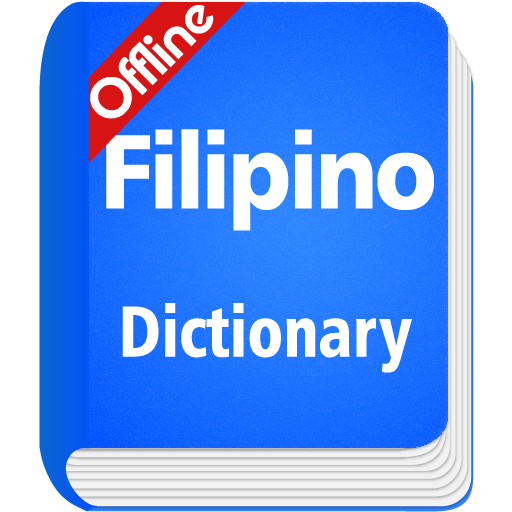 Filipino Dictionary Offline Rainy Icon