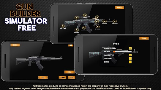Gun Builder Simulator MOD APK (UNLIMITED GOLD/PREMIUM) 2
