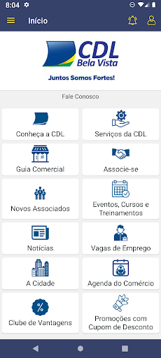Android application CDL Bela Vista de Goiás screenshort