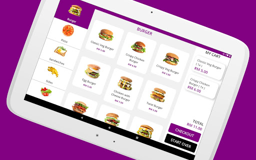 iGoGet Food Kiosk Screen 2