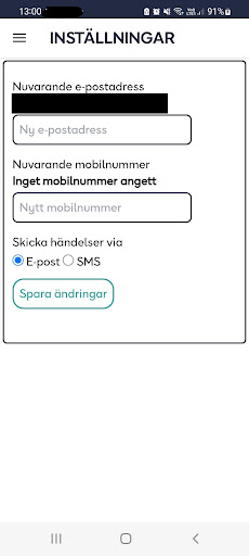 Min Upplysning Screen 3