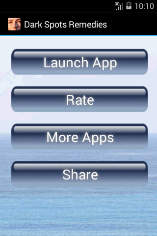 Android application Get Rid Dark Spot On Skin screenshort