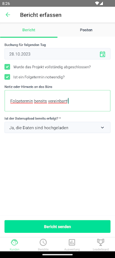 Android application OMEGA: Dash screenshort