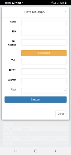 SIAPP Screen 2