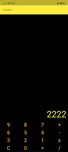 Calculator Screen 3