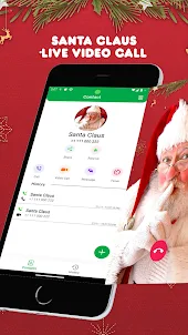 Videoanruf Weihnachtsmann