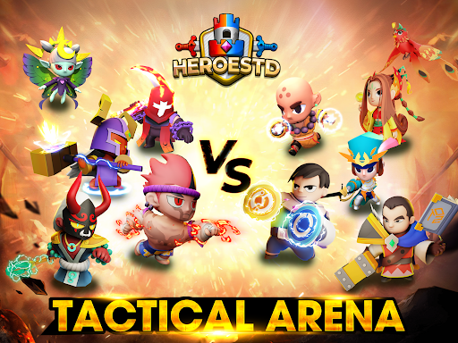 HeroesTD: Esport Tower Defense - Strategy - games