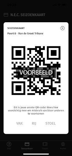 Android application N.E.C. Tickets screenshort