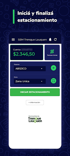 Android application SEM Trenque Lauquen screenshort