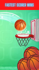 Imágen 7 Slam Dunk Hoop Basketball Race android