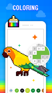 Pixel Art – Color by the Block Number For PC installation