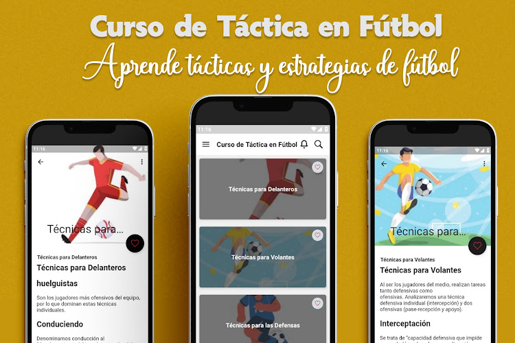 Curso de Táctica en Fútbol - 1.2 - (Android)