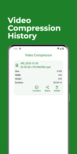 Video Compressor App Screen 3