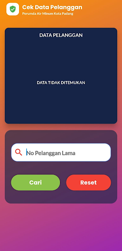 Cek Pelanggan PDAM Padang