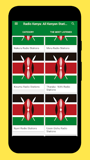Android application Radio Kenya + Radio Kenya FM screenshort
