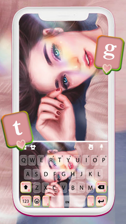 Beautiful Girl CGI Keyboard Ba - 8.7.5_1018 - (Android)